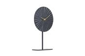 Texture Table Clock Black 36cm image