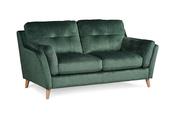 The Oliver Green Velvet 2 Seater Sofa image