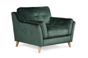 The Oliver Green Velvet Armchair image