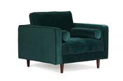Turner Green Velvet Armchair