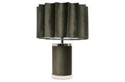 Velvet Concave Shade Table Lamp image