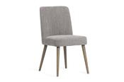 Venice Dark Grey Dining Chair Grey Leg
