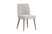 Venice Light Grey Dining Chair Grey Leg image