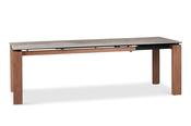 Venosa Grey Extendable Ceramic Dining Table 1.8-2.3m image