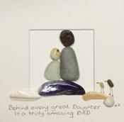 SMALL 31SB   Father &amp;amp; Daughter  -  "Behind every Great Daughter is a Truly Amazing Dad"