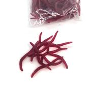 Soft Plastic Maggot – Brown 100 pieces