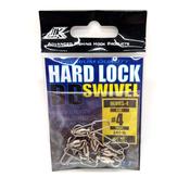 AK Hard Lock BB Swivel – Size #4 (140 lb) Stainless
