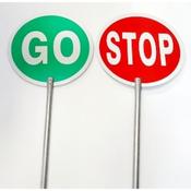 STOP &amp;amp; GO SIGN image