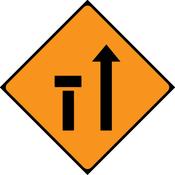 WK041 Lane 1 of 2 Closed