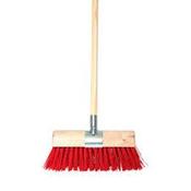 Red Clamped Yard Brush (Pack of 3)
