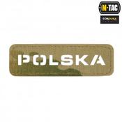 M-Tac patch Polska end-to-end 25х80 Laser Cut