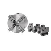 OPTIMUM four-jaw lathe chuck Cast Camlock, single clamping Ø 250 mm Camlock DIN ISO 702-2 No. 6