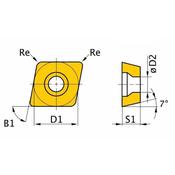 HM replacement inserts ISO CCMT09T304
