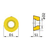 HM replacement inserts ISO RNMM1003MO