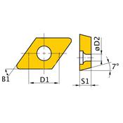 HM replacement inserts ISO DNMG110408