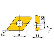 HM replacement inserts ISO DNMG150408