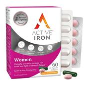 Active Iron Women 17mg + Multivitamin 30 Day Supply image
