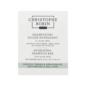 Christophe Robin Hydrating Shampoo Bar with Aloe Vera Dull Dehydrated Hair. image