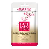 Hada Labo Express Glow and Anti-Stress Premium Facial Jelly Sheet Mask image