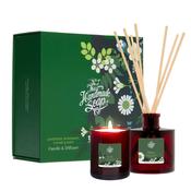 The Handmade Soap Company Lavender, Rosemary, Thyme &amp; Mint Candle &amp; Diffuser Gift Set image