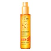 NUXE Tanning Sun Oil SPF50 High Protection Face &amp; Body 150ml