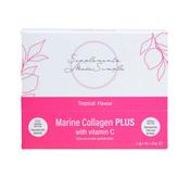 Supplements Made Simple Marine Collagen PLUS with Vitamin C in Tropical - 30 Sachets image