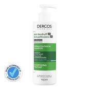 VICHY Dercos Technique Anti-Dandruff Purifying Shampoo for Sensitive Oily Hair and Scalp 390ml