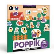 Poppik Sticker Cards Set - Baby - Baby Animals
