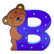 Wooden Letter Animal – B