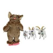 The Puppet Company 3 Billy Goats Gruff Finger Puppets