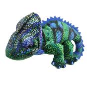 The Puppet Company Chameleon (Blue-Green)  Finger Puppet – Little Creatures Range