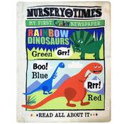 Crinkly Cloth Book Rainbow Dinosaurs
