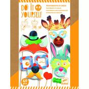 Djeco Mosaics &amp; Stickers Animal Party