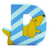 Wooden Letter Animal – D