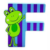Wooden Letter Animal – F