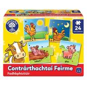Orchard Toys Farm Opposites (Irish Language Version)