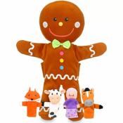 Fiesta Crafts Gingerbread Man with Finger Puppets Set
