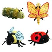 Garden Finger Puppets Pack of 4