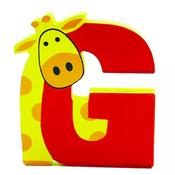 Wooden Letter Animal – G