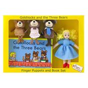 The Puppet Company Goldilocks &amp; The Three Bears Finger Puppet Story Set