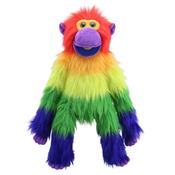 The Puppet Company Rainbow Monkey Hand Puppet