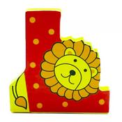 Wooden Letter Animal – L