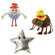 Nursery Rhymes Finger Puppets Pack of 3