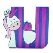 Wooden Letter Animal – U