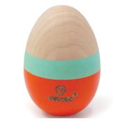 Wooden Egg Shaker Orange image