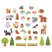 Bigjigs Woodland Magnets
