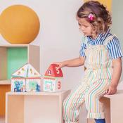 Lilliputiens Farm House Stacking Cubes image
