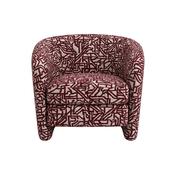 Mantero Armchair (Burgundy)