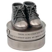 Baby Boy Booties (Trinket Box) image