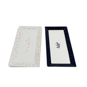 Midnight Blue Christmas Platters
